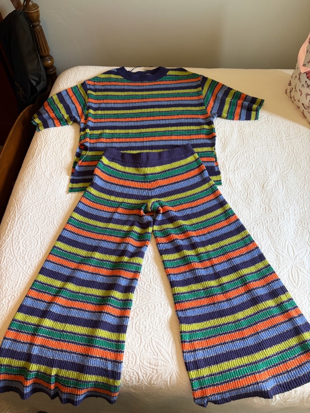 Free People Over the Rainbow Sweater Set - Picture 3 of 6